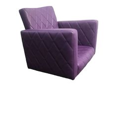 Парикмахерское кресло Феона фиолетовый 65х50х57 No Brand