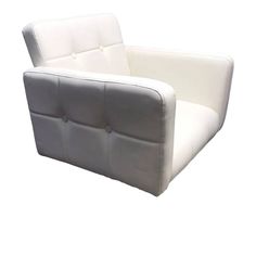 Парикмахерское кресло Аврора белый 68х60х52 No Brand