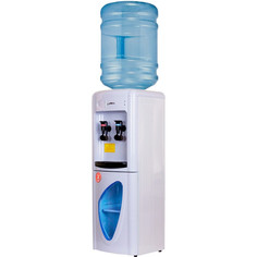 Кулер для воды Aqua Work 0.7LDR (белый), эл.охл, нажим кружкой