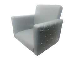 Парикмахерское кресло Статус серый 65х50х57 No Brand