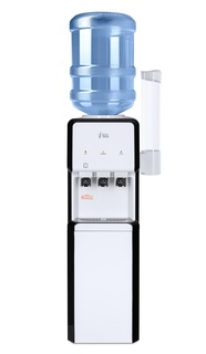 Кулер Ecotronic V33-LCE white-black со шкафчиком