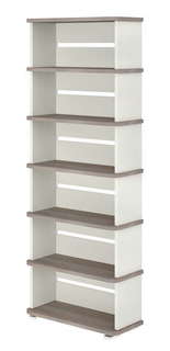 Стеллаж Мэрдэс СБ-25/6 Нельсон/Белый жемчуг Merdes