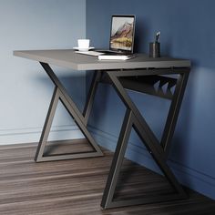 Растущий письменный стол-трансформер Make Mebel 120х65 см, Серый