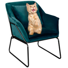 Кресло Bradex Home ALEX тёмно-бирюзовый