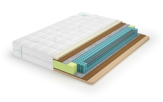 Матрас Lonax Memory Latex Medium S1000 80х195 серии Ассорти