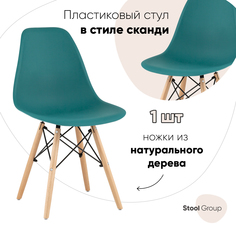 Стул для кухни обеденный DSW Style темно-бирюзовый Stool Group
