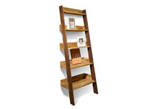 Стеллаж Белфан Irving Design, графит, бейц-масло