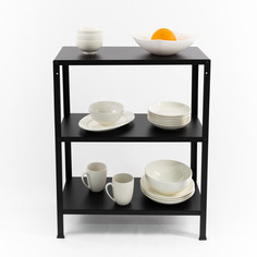 Стеллаж VERANDA Жираф 3 полки А11.126 стальной черный