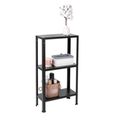 Стеллаж VERANDA Жираф А11.632 компакт 3 полки черный