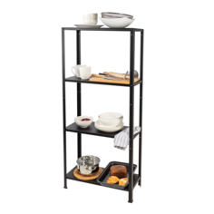 Стеллаж VERANDA Жираф 4 полки А11.674 стальной черный
