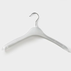 Вешалка-плечики для одежды, 38х23 см, прозрачный No Brand
