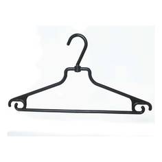 Вешалка гардеробная для верхней одежды Valexa с вращающимся пластиковым крючком 42 см