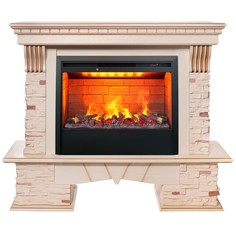 Электрокамин RealFlame Sorento WT с Helios 26 3D, увлажнение воздуха