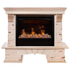 Электрокамин RealFlame Sorento WT с очагом 3D Helios 26 SBG