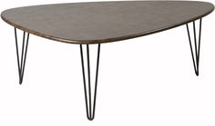 Стол журнальный Калифорния мебель Престон, браун