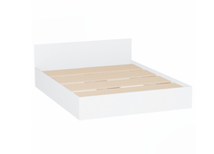 Кровать Мори КРМ 1600.1 Белый ДСВ мебель