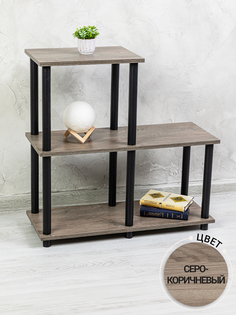 Этажерка-лесенка деревянная GASTRORAG 0770/3 770х300 тауп