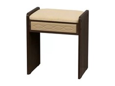 Пуф к туалетному столику венге/клен Олмеко