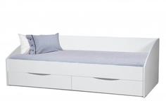 Кровать Олимп Фея - 3 симметричная 2000х900 Белый Olimp