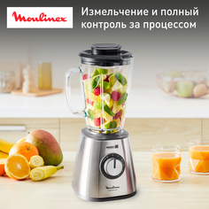 Блендер Moulinex Blendforce LM439D10, серебристый