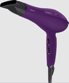 Фен Scarlett SC-HD70I73 2000 Вт Purple, Black