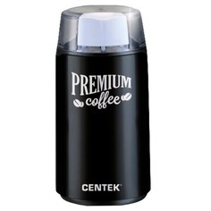Кофемолка Centek CT-1360 Black 250 Вт, 45 г, 5 чашек ароматного кофе, прозрачная крышка