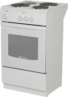 Электрическая плита De Luxe 5003.17Э белый