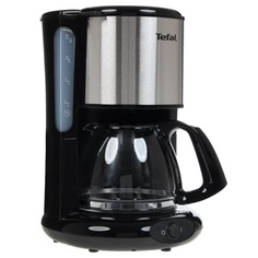 Кофеварка капельного типа TEFAL CM361838 черный, серебристый