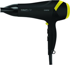 Фен для волос Scarlett SC-HD70I18, желтый, черный