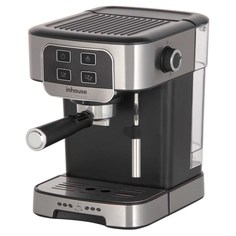 Рожковая кофеварка Inhouse ICM1505BK черный