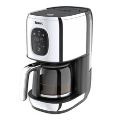 Кофеварка капельного типа Tefal Majestuo CM883D10 серый/черный серебристый, черный