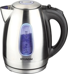 Чайник электрический Hyundai HYK-S2402, серебристый