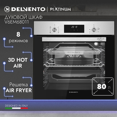 Встраиваемый электрический духовой шкаф DELVENTO V6EM68011 серебристый
