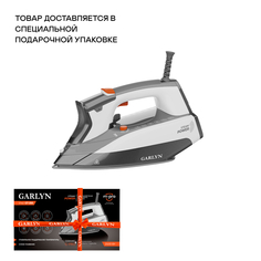 Утюг GARLYN GT-250 белый, серый