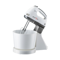 Миксер MAXTRONIC MAX-LY-610B белый, серый