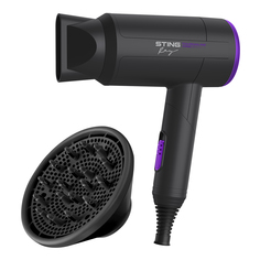 Фен STINGRAY ST-HD801A 1800 Вт синий, фиолетовый