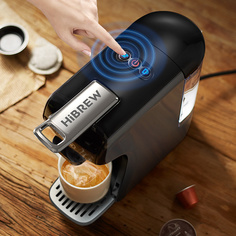 Кофемашина капсульного типа Hibrew H1A ST-504 серая