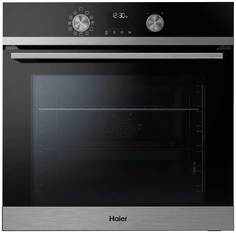 Встраиваемый электрический духовой шкаф Haier HOQ-K4AAN3BX серебристый, черный