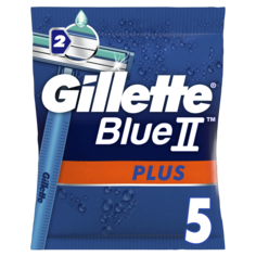 Одноразовая мужская бритва Gillette Blue2 Plus 5 шт