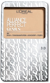 Тональный крем LOreal Paris Alliance Perfect 4 в1 тон 3,D3,W Золотисто-Бежевая