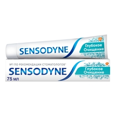 Зубная паста Sensodyne Глубокое очищение, для чувствительных зубов, 75 мл