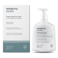 Пенящийся крем для умывания Sesderma Salises Foamy Soap-Free Cream 250 мл