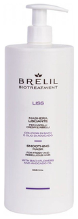 Маска для волос Brelil Professional Bio Traitement Liss Mask 1 л