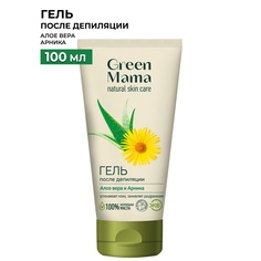 Гель после депиляции Green Mama «Алоэ вера и арника» Формула тайги 100 мл