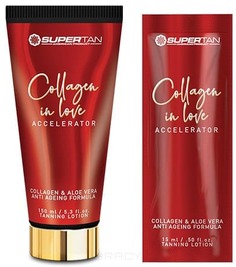 Лосьон SuperTan Активный ускоритель загара с коллагеном Collagen in Love