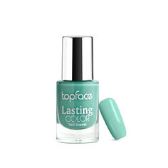 Лак для ногтей TopFace Lasting color тон 84 тихоокеанский зеленый 9 мл