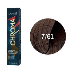 Краска для волос LakMe Color Care Chroma Ammonia Free Permanent без аммиака 7/61