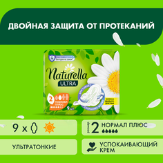 Прокладки с крылышками гигиенические Naturella Ultra Normal Плюс 9 шт