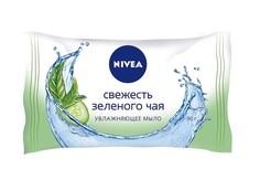 Мыло Nivea Свежесть зеленого чая, увлажняющее, 90 г