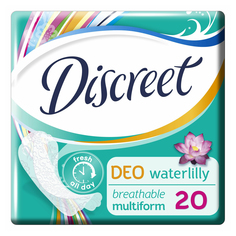 Прокладки ежедневные Discreet Deo Multiform Водная лилия 20 шт